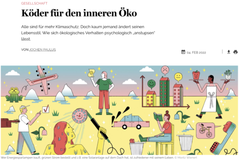 Towards entry "Our research has been featured in Psychologie Heute"